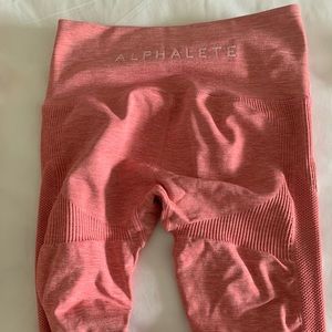 Soft Pink Alphalete leggings